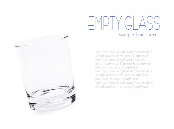 Empty glass - Фото, зображення