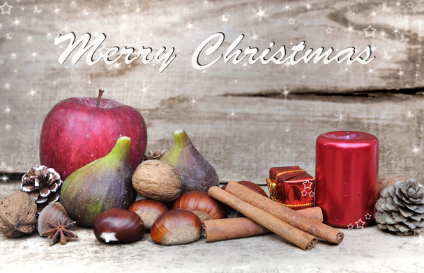 Різдвяна прикраса з фруктами
 - Фото, зображення
