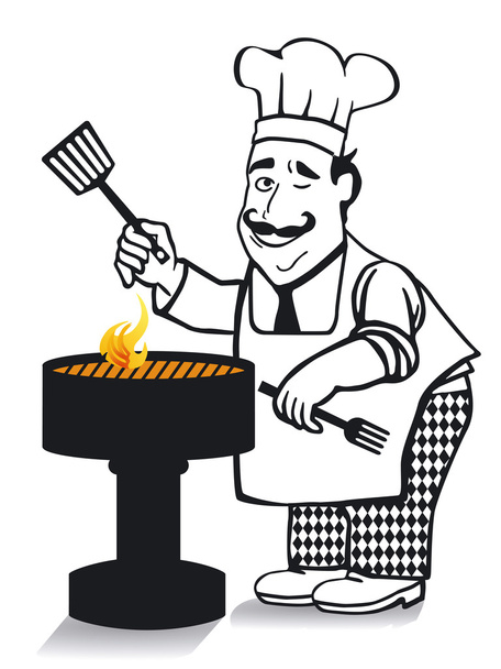 The chief cook - Vector, Image