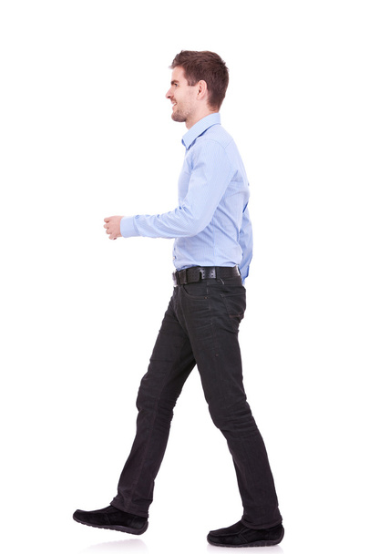 Man walking forward - Foto, afbeelding