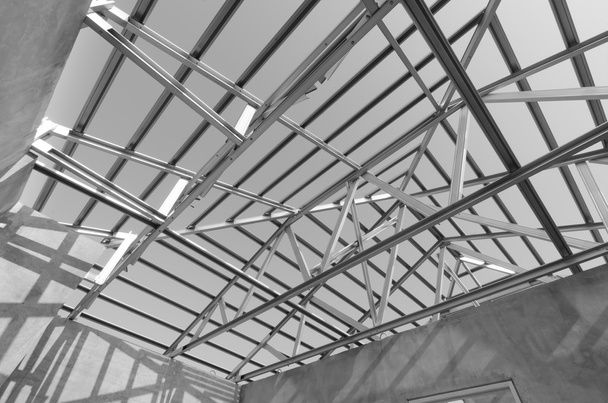 Structure du toit en acier
. - Photo, image