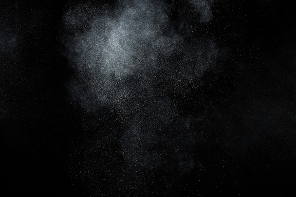abstract white powder explosion - Foto, afbeelding