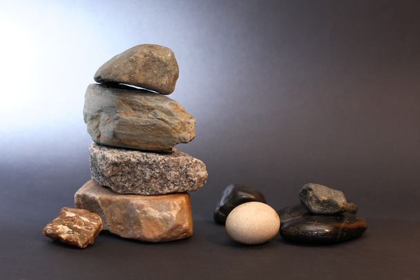 stapel stenen - Foto, afbeelding