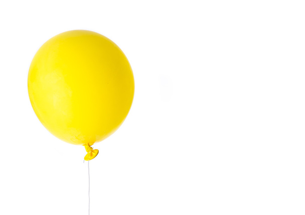 Gele ballon - Foto, afbeelding