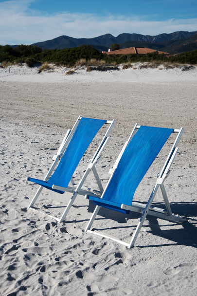 Beach chairs. - Фото, зображення