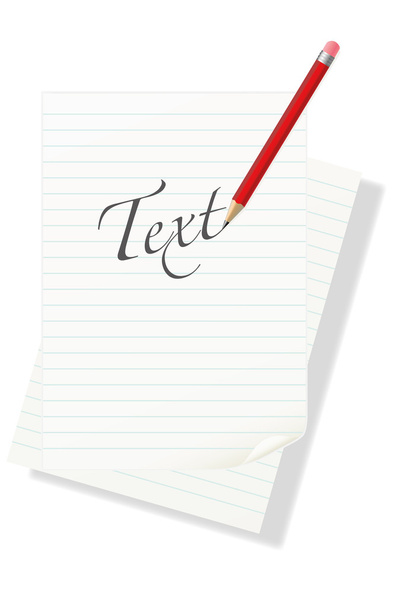Text paper - Vector, Image
