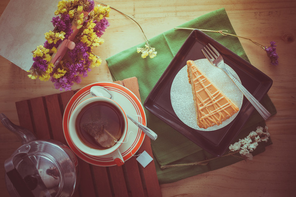 ciasto tajskiej herbaty - Zdjęcie, obraz