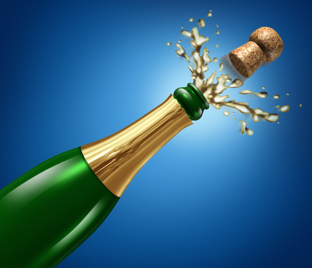 Champagne Celebration - Foto, afbeelding