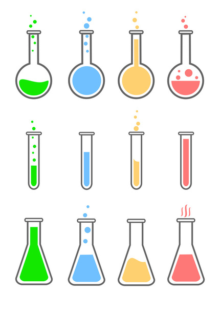 化学ボトル - ベクター画像
