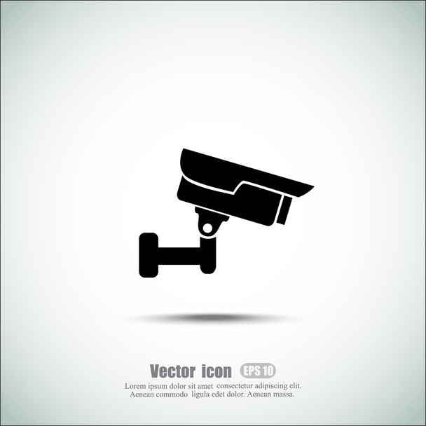 Überwachungskamera - Vektor, Bild