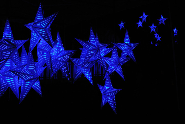 Notte stellata blu
 - Foto, immagini