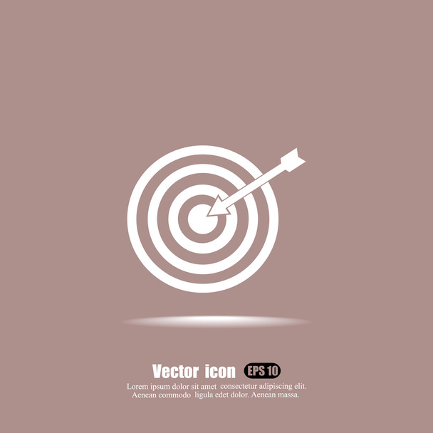 arrow, target icon - Vector, Image