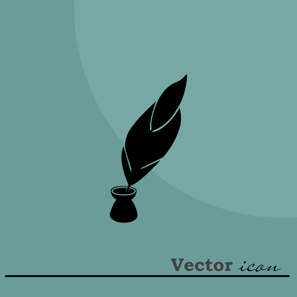 Перо и чернила
 - Вектор,изображение