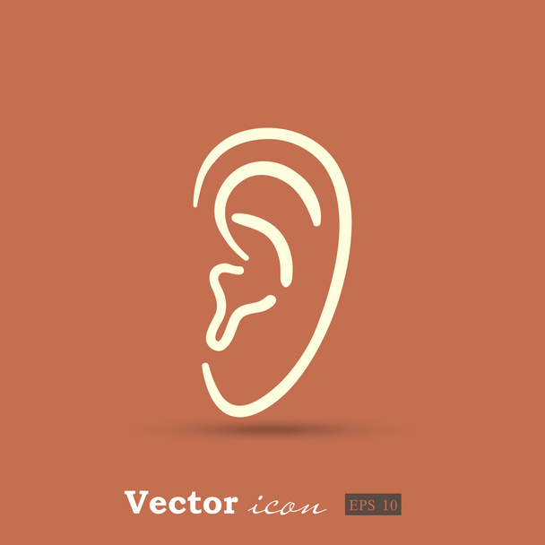 icône oreille humaine
 - Vecteur, image