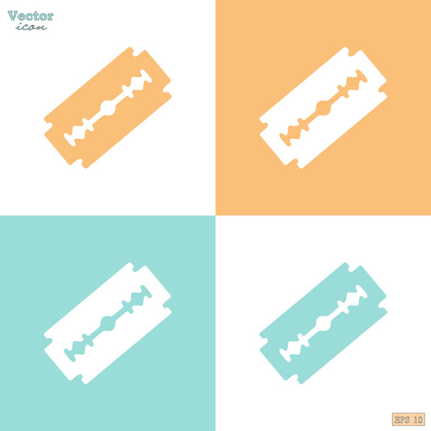 Iconos de cuchilla de afeitar
 - Vector, imagen
