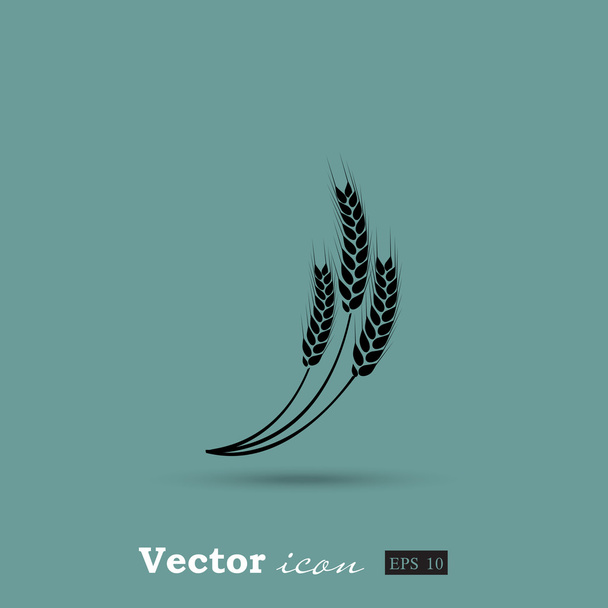 szerves spikelets ikon - Vektor, kép
