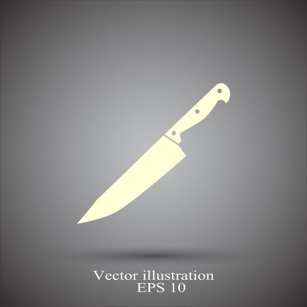 ikona noża kuchennego - Wektor, obraz