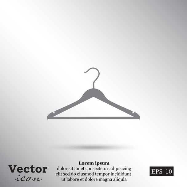 colgador de armario icono
 - Vector, Imagen