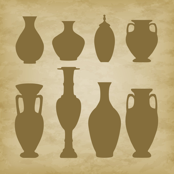 Arabic vases - Vetor, Imagem
