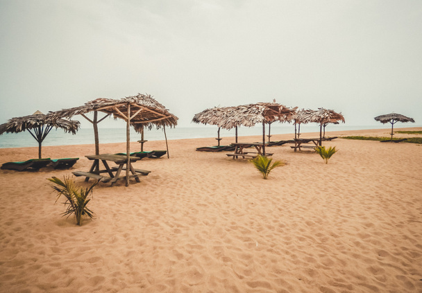 La playa más limpia del Atlántico. Liberia, África Occidental
 - Foto, Imagen