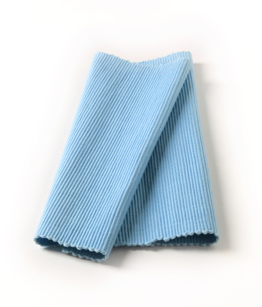 Esterilla de algodón azul
 - Foto, Imagen