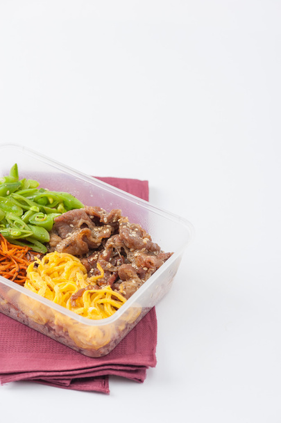czyste jedzenie lunch box - Zdjęcie, obraz