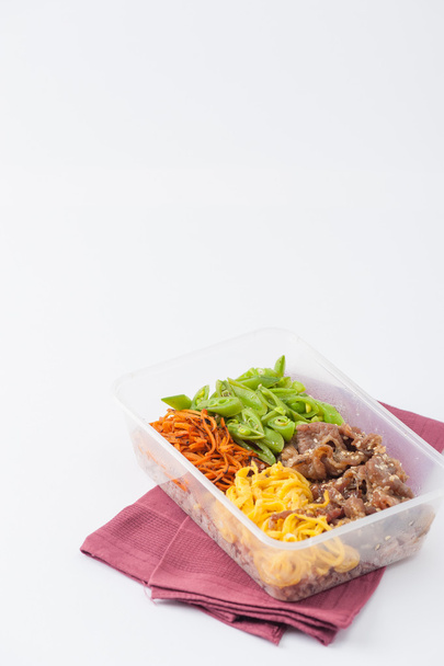 čisté jídlo oběd box - Fotografie, Obrázek