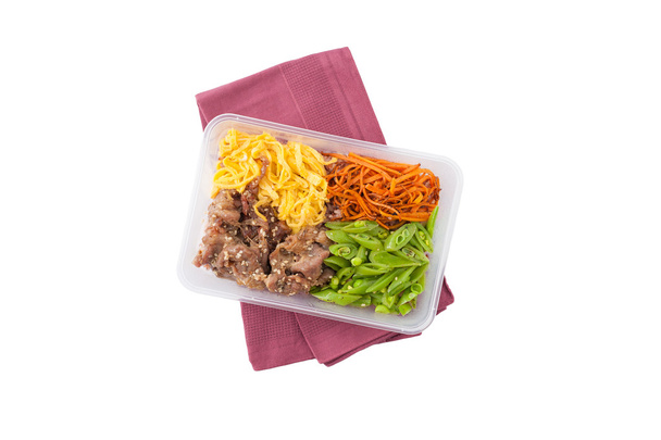 čisté jídlo oběd box - Fotografie, Obrázek