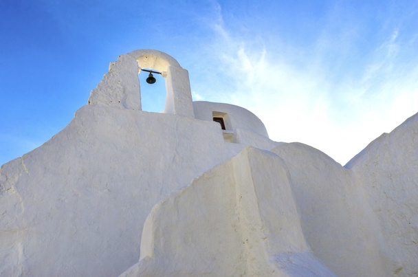 Iglesia de Panayia Paraportiani, Mykonos, Grecia
 - Foto, Imagen