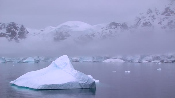 南極大陸の氷の風景 - 映像、動画