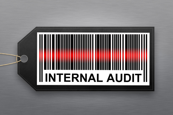 interne audit barcode - Foto, afbeelding