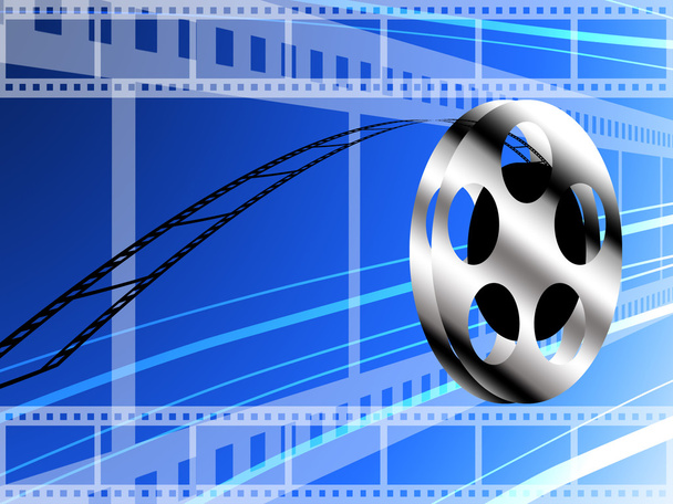 Film technology concept, Film roll background - Foto, immagini