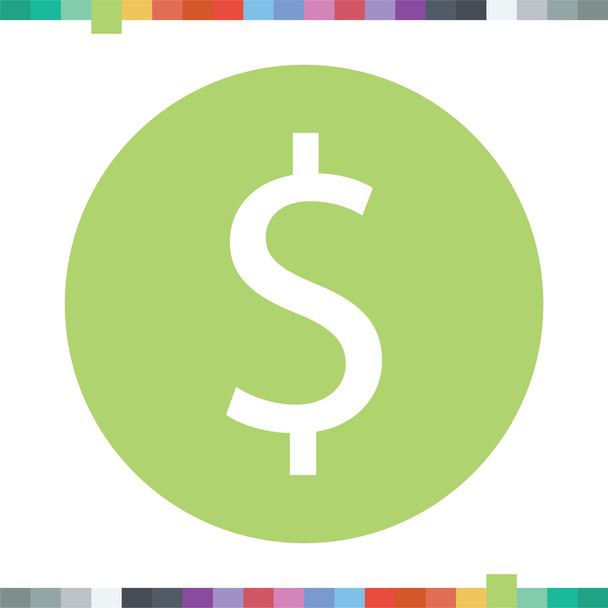 Dollar sign icon. - Vector, Image