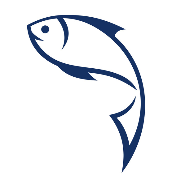 魚の記号 - ベクター画像
