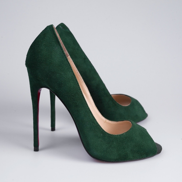 Зелений взуття
 - Фото, зображення