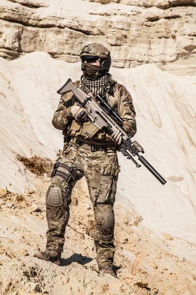 Ranger dell'esercito in montagna
 - Foto, immagini