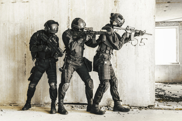 Spec ops police officers SWAT - Photo, Image