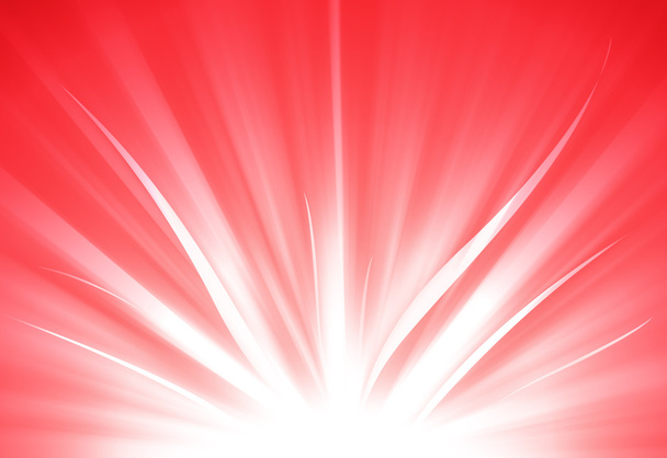 Red glitter sparkle defocused rays lights bokeh - Φωτογραφία, εικόνα