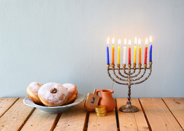 Jewish holiday Hanukkah - 写真・画像