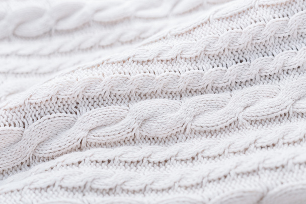 tecido macio de malha branca
 - Foto, Imagem