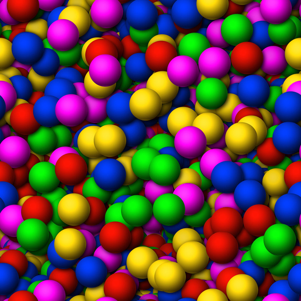 Безшовна текстура яскравих кольорових кульок. Висока роздільна здатність
. - Фото, зображення