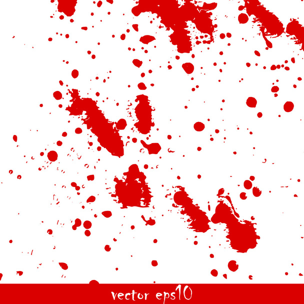 manchas de sangue espalhadas
 - Vetor, Imagem