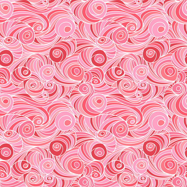 Swirl seamless pattern - Vector, imagen