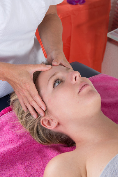 Massage therapy  of shiatsu alternative medecine - Zdjęcie, obraz