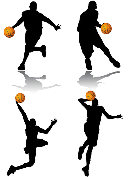Jugador de baloncesto
 - Vector, imagen