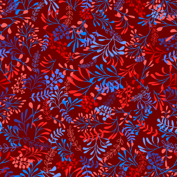 Abstract doodles pattern - Vector, Imagen