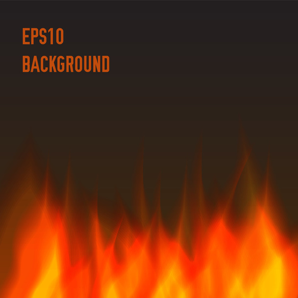 abstract vector fire background - Vector, Image
