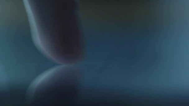 Prstu pomocí dotykové obrazovky - Záběry, video