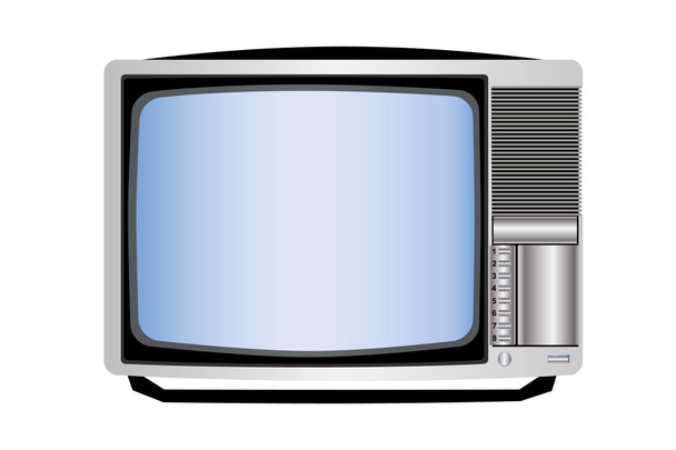 Klasyczna telewizja - Wektor, obraz