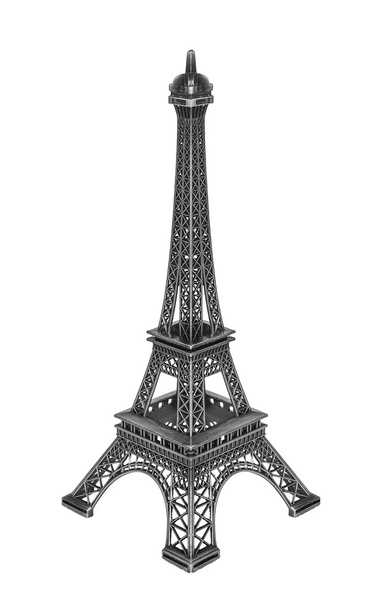 Eiffeltoren geïsoleerd. - Foto, afbeelding